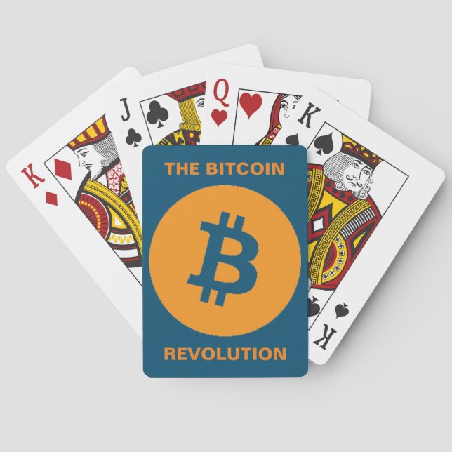 The bitcoin revolution Playing Cards (Back)