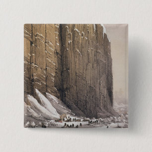The Bivouac, Cape Seppings, from 'Ten Coloured Vie 15 Cm Square Badge