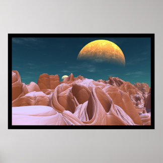 The Bizarre Canyons of Azira Poster