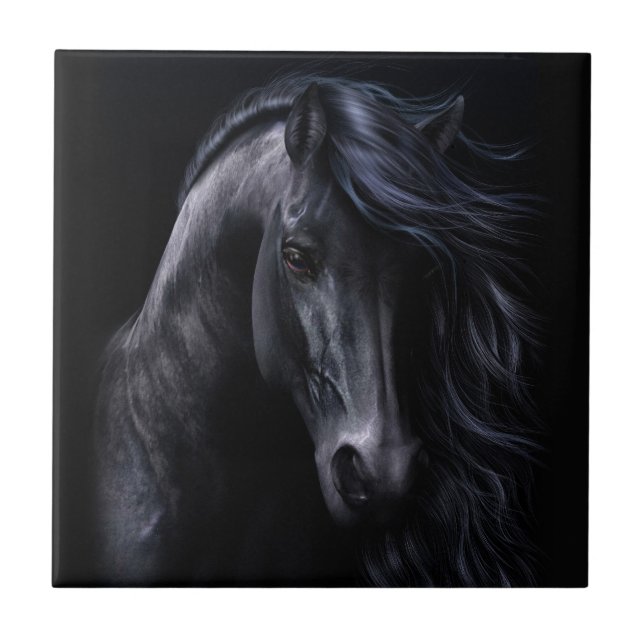 The Black Art Tile (Front)