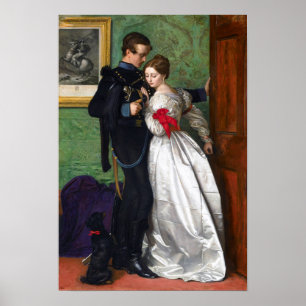 The Black Brunswicker by John Everett Millais Poster