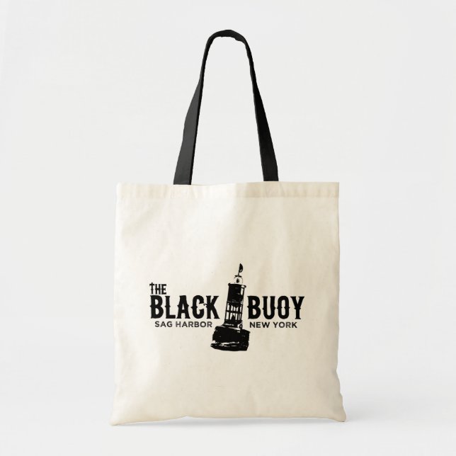 The Black Buoy Tote Bag (Front)