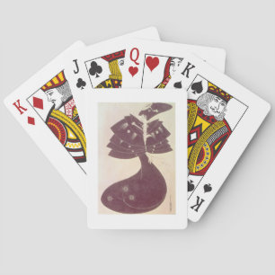 The Black Cape, illustration for the English editi Playing Cards