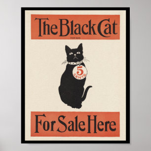 The Black Cat For Sale Here Poster
