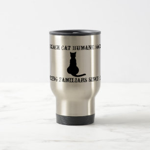 The Black Cat Humane Society Travel Mug
