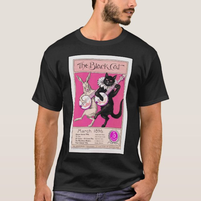 The Black Cat T-Shirt (Front)