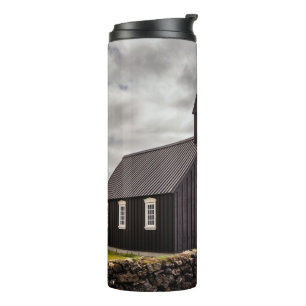 The Black Church Of Budir, Iceland Thermal Tumbler