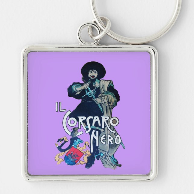 THE BLACK CORSAIR KEY RING (Front)