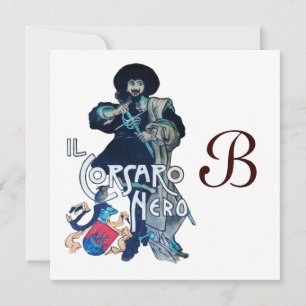 THE BLACK CORSAIR MONOGRAM  ,white Announcement
