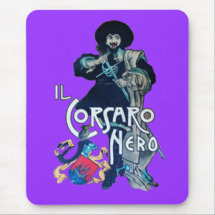 THE BLACK CORSAIR MOUSE PAD