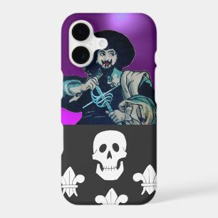 THE BLACK CORSAIR SKULL & FLEUR DE LIS