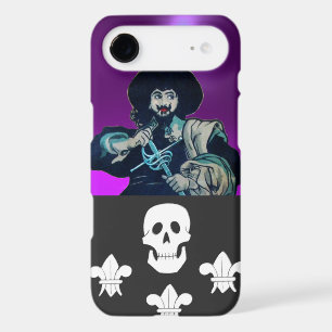 THE BLACK CORSAIR SKULL & FLEUR DE LIS