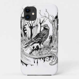 The Black Crow iPhone 11 Case