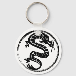 The Black Dragon on  Key Ring