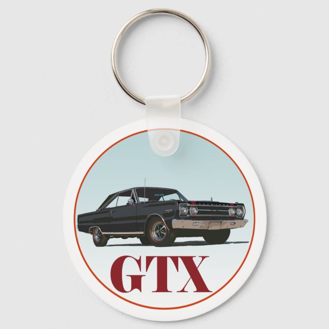 The Black GTX Key Ring (Front)