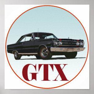 The Black GTX Poster