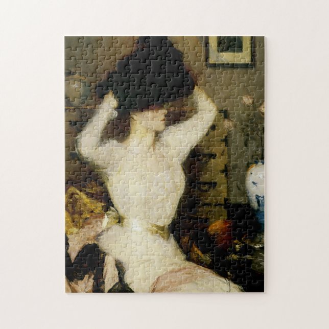 The Black Hat Jigsaw Puzzle (Vertical)