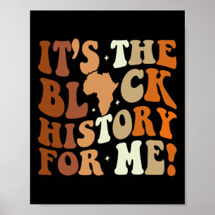 The Black History For Me Black History Month 2024 Poster
