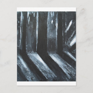 The Black Leaking Light(light symbolism) Postcard