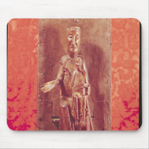 The Black Madonna, Catalan School, 11th century Mouse Pad