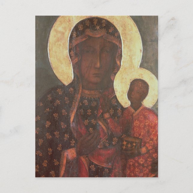 The Black Madonna of Jasna Gora Postcard (Front)