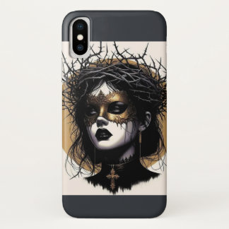 The black nun iPhone x case