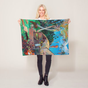 The Black Pigs, Gauguin Fleece Blanket