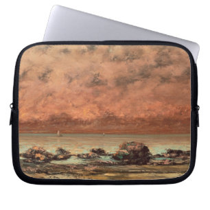 The Black Rocks at Trouville, 1865- 66 Laptop Sleeve
