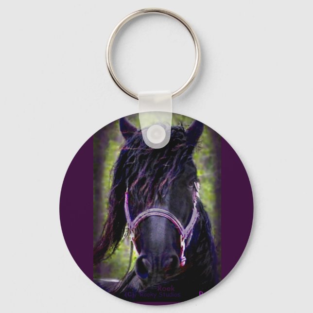 The Black Stallion Key Chain (Front)