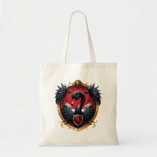 The Black Swan a symbol of elegance and power. Tote Bag