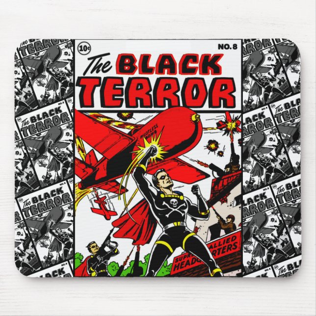 The Black Terror Mousepad (Front)