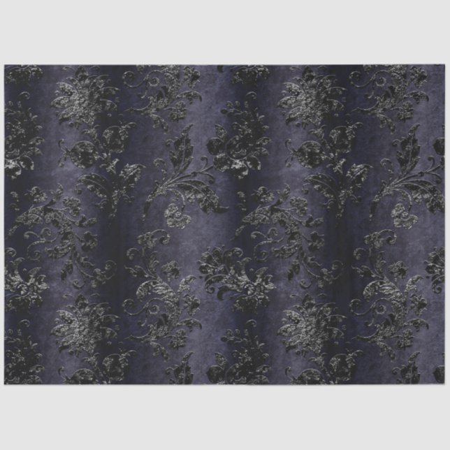 The Black Velvet  Series Design 8 Tissue Paper (Front)