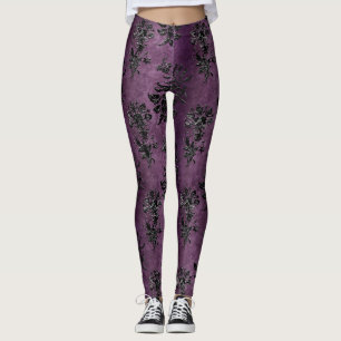 The Black Velvet Series Design 9 Leggings