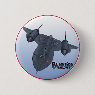 The Blackbird 6 Cm Round Badge