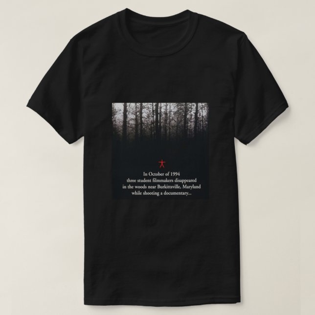 THE BLAIR WITCH PROJECT Poster T-Shirt (Design Front)