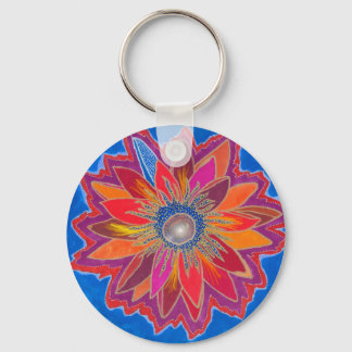 The Blazing Lotus Keychain