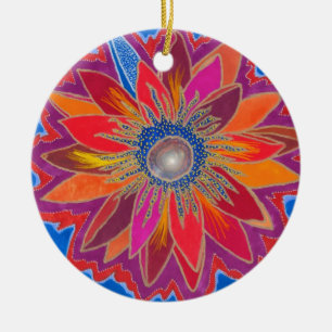 The Blazing Lotus Ornament