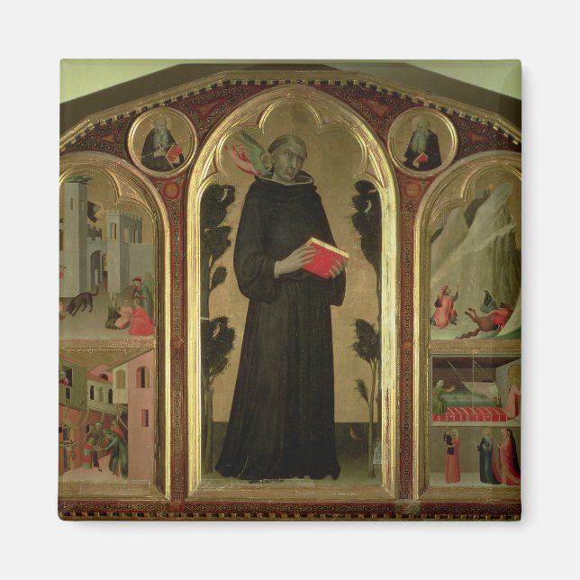 The Blessed Agostino Novello Altarpiece Magnet (Front)