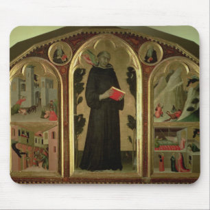 The Blessed Agostino Novello Altarpiece Mouse Pad