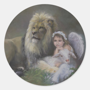 The Blessed Three Classic Round Sticker