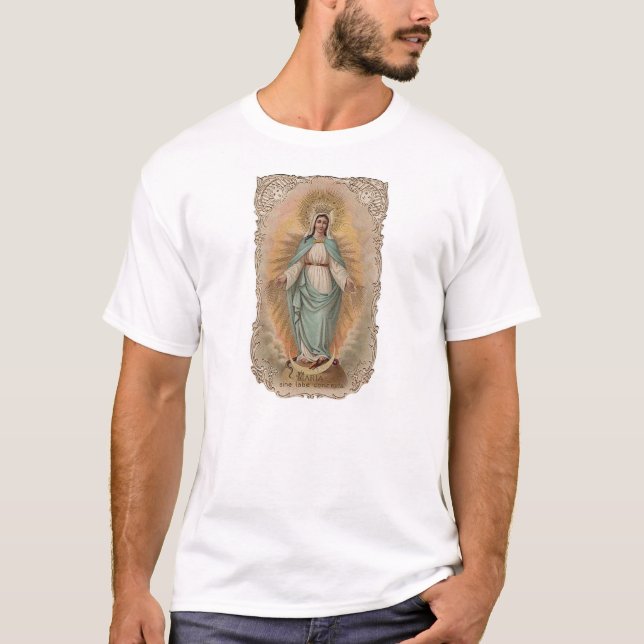 The Blessed Virgin Mary - Immaculate Conception T-Shirt (Front)