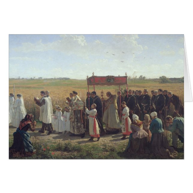 The Blessing of the Wheat in the Artois, 1857 (Front Horizontal)