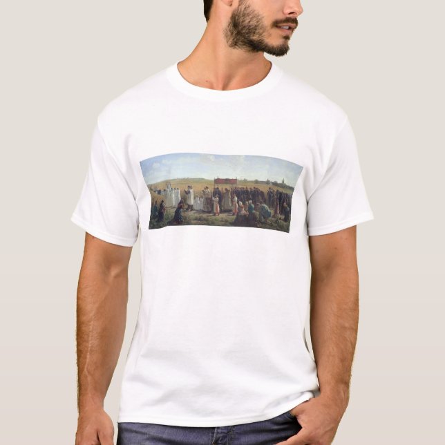 The Blessing of the Wheat in the Artois, 1857 T-Shirt (Front)