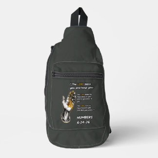 The Blessing- The LORD - Christian Sling Bag