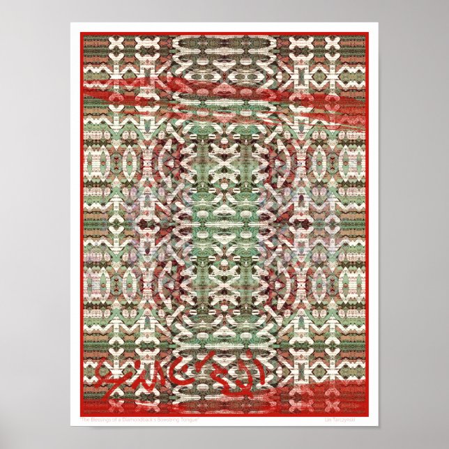 The Blessings of a Diamondback's Bowstring Tongue Poster (Front)