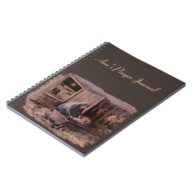 The Blessings of Christmas Prayer Journal (Left Side)