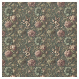 The Blighted Watcher – Gothic Dense Tile Fabric