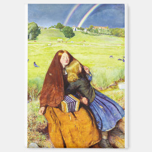 The Blind Girl by John Everett Millais Magnet
