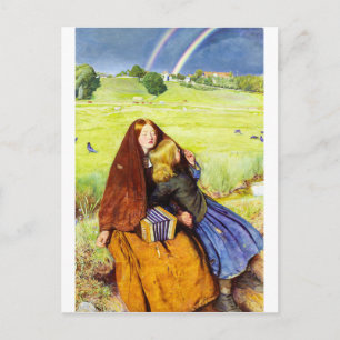 The Blind Girl by John Everett Millais Postcard
