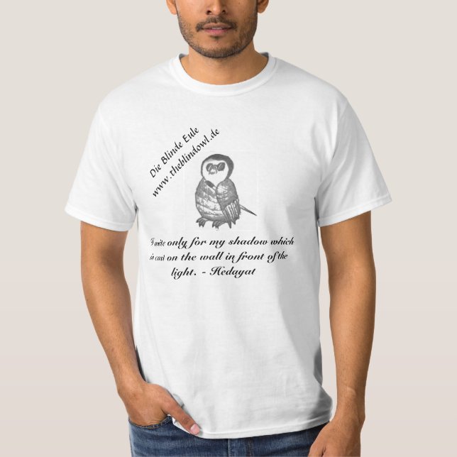 The Blind Owl T-Shirt (Front)
